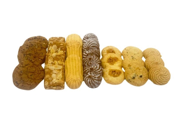Koekjes gesorteerd