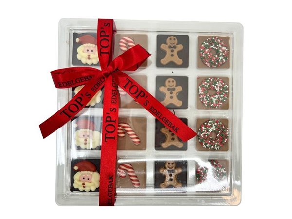 Kerst Memory chocolade 16 stuks